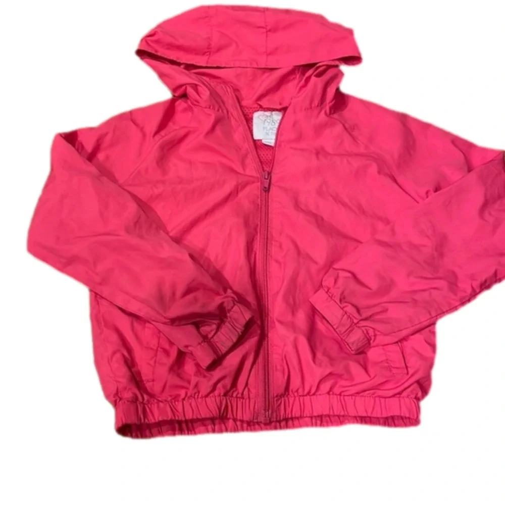 CHILDRENS place size medium girls ( small pin hole & marks on sleeves